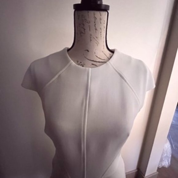 Lela Rose "Blair" Dress in Cream - Size 8 - Picture 6 of 10